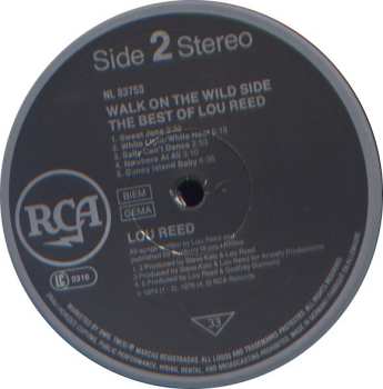 LP Lou Reed: Walk On The Wild Side - The Best Of Lou Reed 642379