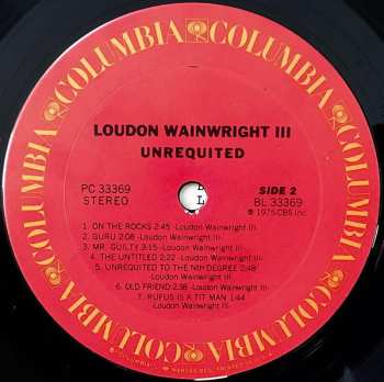 LP Loudon Wainwright III: Unrequited 593605