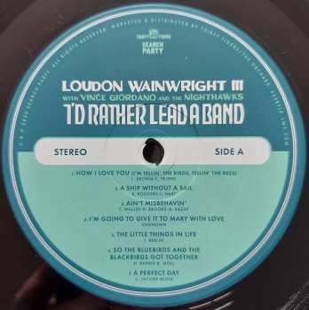 LP Loudon Wainwright III: I'd Rather Lead A Band 608244