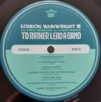 LP Loudon Wainwright III: I'd Rather Lead A Band 608244