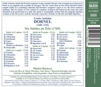 CD Louis-Antoine Dornel: Six Suittes En Trio 571829