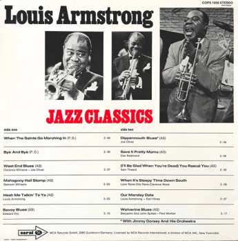 LP Louis Armstrong And His Orchestra: Jazz Classics 613016