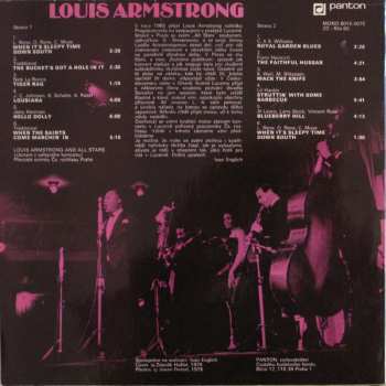 LP Louis Armstrong: Lucerna~1965 - Lucerna Hall~Prague 1965 - Live 623900