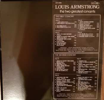 4LP/Box Set Louis Armstrong: The Two Greatest Concerts 616455