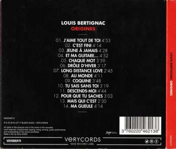 CD Louis Bertignac: Origines DIGI 559259