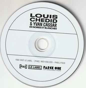 CD Louis Chedid: En Noires Et Blanches DIGI 552522