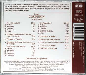 CD Louis Couperin: Tombeau De M. De Blancrocher / Preludes / Pavane / Galliarde 509276