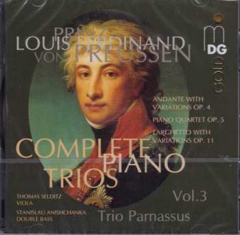 Album Louis Ferdinand von Preußen: Sämtliche Klaviertrios Vol.3