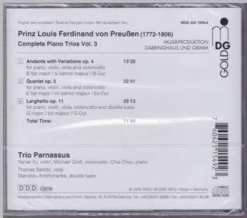 CD Louis Ferdinand von Preußen: Piano Trios Vol. 3 587022