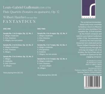 2CD Louis-Gabriel Guillemain: Flute Quartets Op. 12 126094