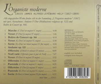 CD Louis J.A. Lefébure-Wely: L'Organiste Moderne 654749