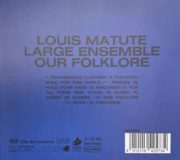 CD Louis Matute Large Ensemble: Our Folklore 600273