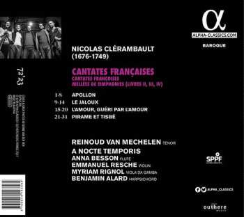 CD Louis-Nicolas Clérambault: Cantates Françaises 156367