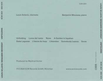 CD Louis Sclavis: Unfolding 619599