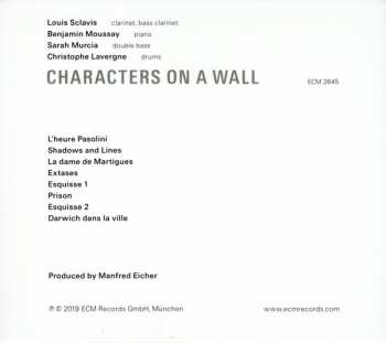 CD Louis Sclavis: Characters On A Wall 358816