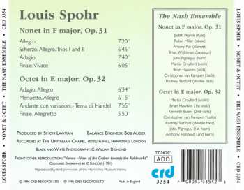 CD Louis Spohr: Nonet In F Major, Op. 31 · Octet In E Major, Op. 32 650391