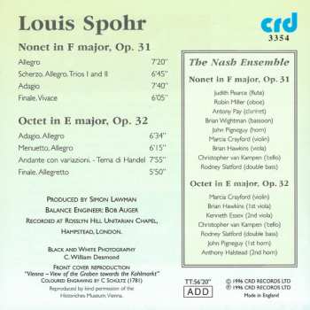 CD Louis Spohr: Nonet In F Major, Op. 31 · Octet In E Major, Op. 32 650391