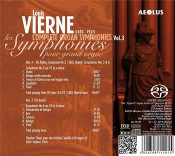 2SACD Louis Vierne: Complete Organ Symphonies Vol.3 181220