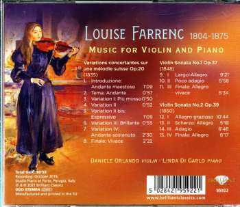 CD Louise Farrenc: Music For Violin And Piano 575938