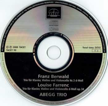 CD Louise Farrenc: Romantische Klavier Trios 117089