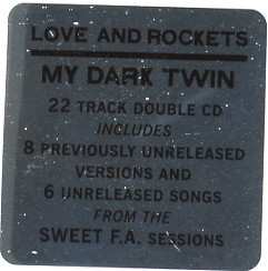 2CD Love And Rockets: My Dark Twin 481129