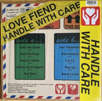 LP Love Fiend: Handle With Care LTD | CLR 566291