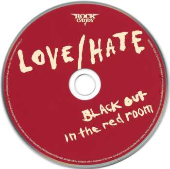 CD Love/Hate: Blackout In The Red Room LTD 613894