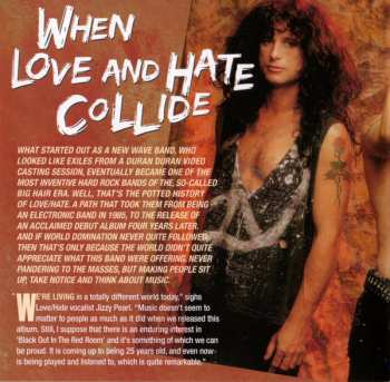 CD Love/Hate: Blackout In The Red Room LTD 613894