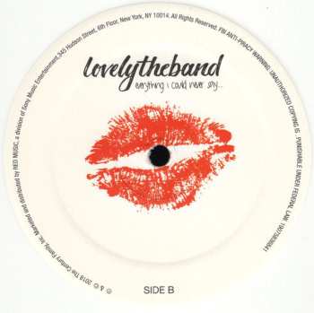 LP lovelytheband: Everything I Could Never Say... CLR | LTD 644278