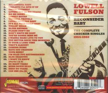 CD Lowell Fulson: Reconsider Baby (The Complete Checker Singles 1954-1962) 613920