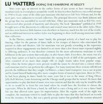 CD Lu Watters And The Yerba Buena Jazz Band: Doing The Hambone At Kelly's 577507