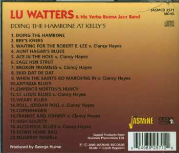 CD Lu Watters And The Yerba Buena Jazz Band: Doing The Hambone At Kelly's 577507