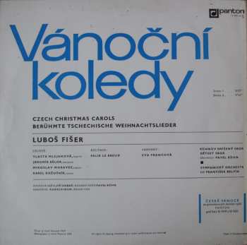 LP Luboš Fišer: Vánoční Koledy (Czech Christmas Carols) 506222