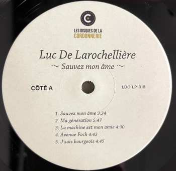 LP Luc De Larochelliere: Sauvez Mon Âme LTD 365456