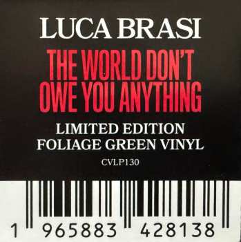 LP Luca Brasi: The World Don't Owe You Anything CLR | LTD 571643