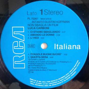 LP Luca Carboni: ...Intanto Dustin Hoffman Non Sbaglia Un Film 647395