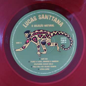 LP Lucas Santtana: 3 Sessions In A Greenhouse (2021 Remaster) LTD | CLR 313677