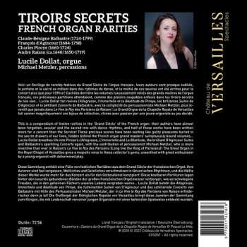 CD Lucile Dollat: Tiroirs Secrets (French Organ Rarities) 592576