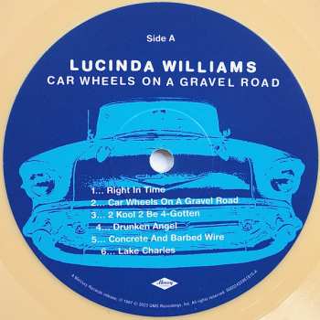 LP Lucinda Williams: Car Wheels On A Gravel Road CLR | LTD 632402