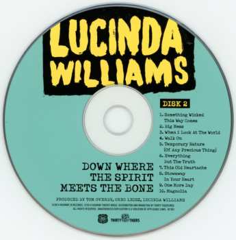 2CD Lucinda Williams: Down Where The Spirit Meets The Bone 432879