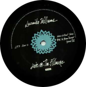 3LP Lucinda Williams: Live @ The Fillmore 626876