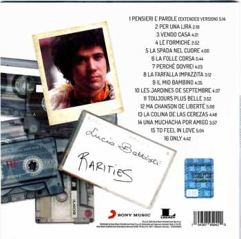 CD Lucio Battisti: Rarities  112720