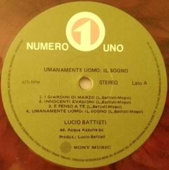 LP Lucio Battisti: Umanamente Uomo: Il Sogno. CLR | LTD 597741