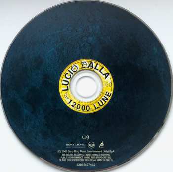 3CD Lucio Dalla: 12000 Lune 609060