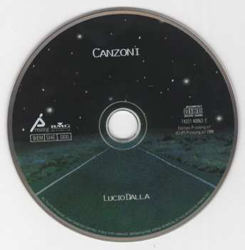 CD Lucio Dalla: Canzoni 277947