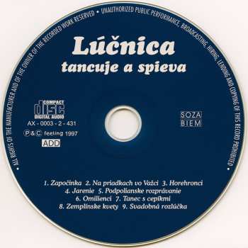 CD Lúčnica Chorus: Lúčnica Tancuje A Spieva 51535