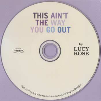 CD Lucy Rose: This Ain't The Way You Go Out 567787