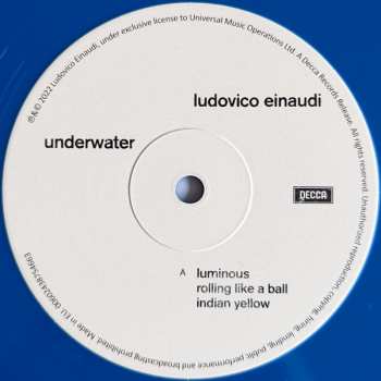 2LP Ludovico Einaudi: Underwater LTD | CLR 415376