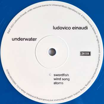 2LP Ludovico Einaudi: Underwater LTD | CLR 415376