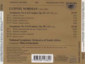 CD Ludvig Norman: Symphony No. 1 In F Major, Op. 22 / Symphony No. 3 In D Minor, Op. 58 293140